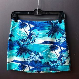 Tropical Mini Skirt